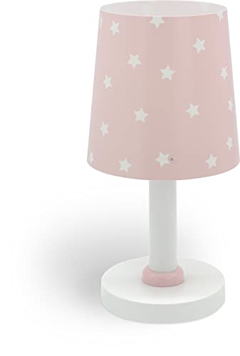 Dalber Lámpara Infantil De Mesa Star Light Estrellas Rosa, 82211S, E14